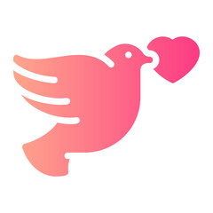bird gradient icon