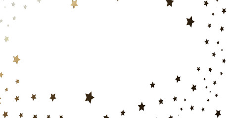 Gold and Black Starry Background