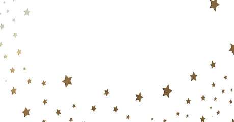 Gold Star Background: Festive Sparkle