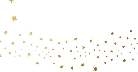 Gold Starry Sky Background