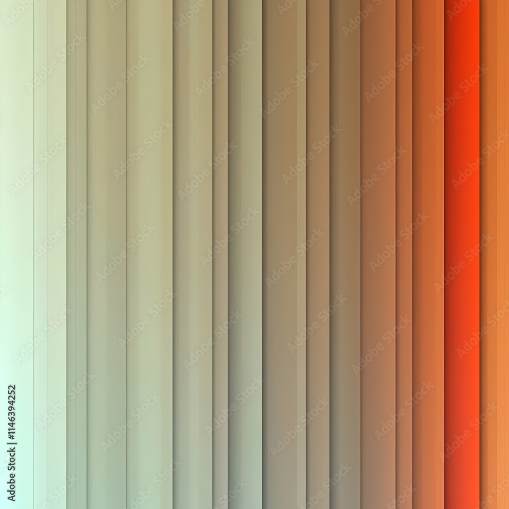 Poster an abstract composition featuring vertical stripes in varying shades, creating a harmonious blend of
