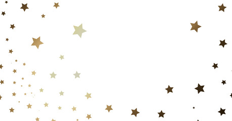 Gold Star Scatter Background