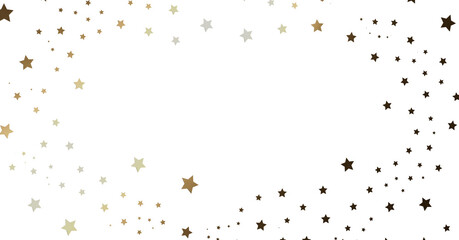 Gold and Black Starry Background