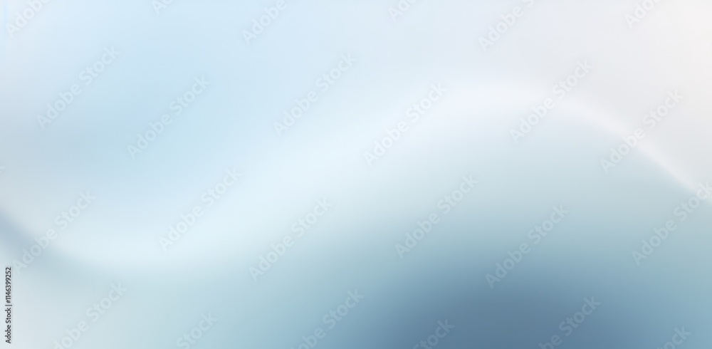 Aufkleber soft flowing abstract background featuring gentle shades of blue and white creating a serene and cal