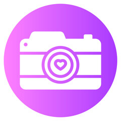 camera gradient icon