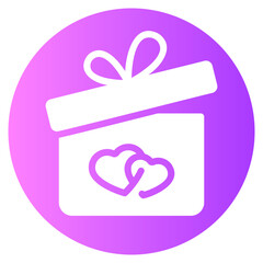 gift gradient icon