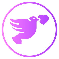 bird gradient icon