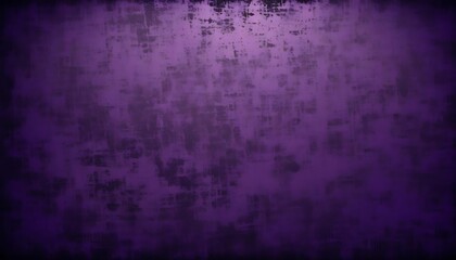 Obraz premium Abstract minimalist grain purple vintage background in dark purple,