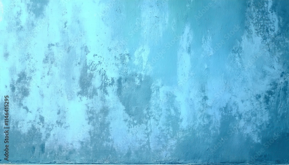 Aufkleber Serene Textured Blue Abstract Background with Frost Like Patterns, Perfect for Minimalistic Design Projects, Website Headers, Art Backdrops, Digital Presentations, and Relaxing Visual Themes