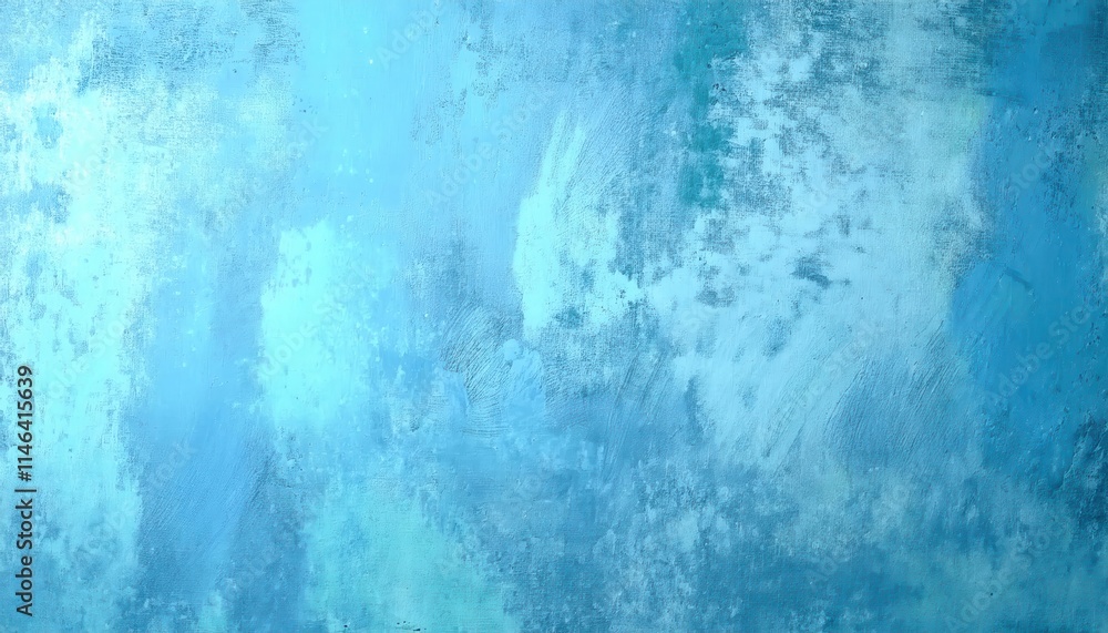 Poster Serene Textured Blue Abstract Background with Frost Like Patterns, Perfect for Minimalistic Design Projects, Website Headers, Art Backdrops, Digital Presentations, and Relaxing Visual Themes