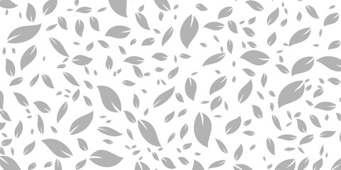 leaf vector seamless pattern for season fabric, decoration, wallpaper and wrapping paper © Ali