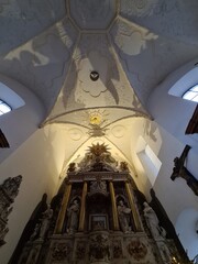 Innenarchitektur einer Kirche in Quedlinburg, Sachsen - Anhalt