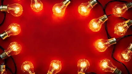 christmas lights background