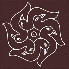 diwali rangoli kolam designs simple (3)