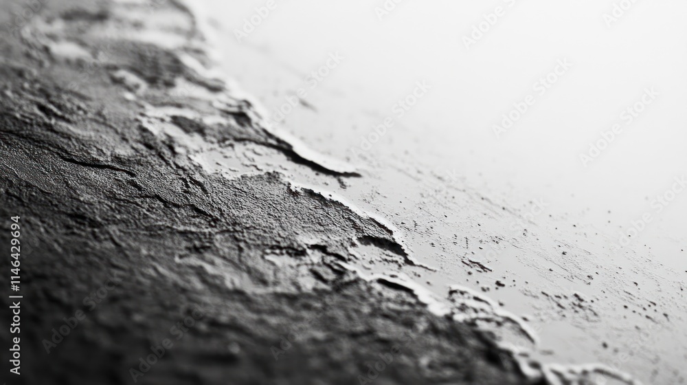 Aufkleber Abstract close-up of textured surface with light gradients and shadows.
