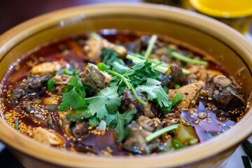 Lijiang City, China, year 2024, cold weather, good atmosphere, delicious food, there is a Jade...