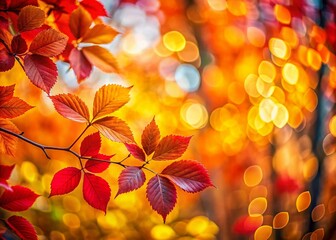 Autumn Leaves Bokeh Photography: High-Depth-of-Field Fall Foliage Images