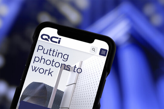 Guilherand-Granges, France - December 18, 2024. Quantum Computing Inc provides quantum-ready software and solutions to solve complex problems in optimization, AI, and cybersecurity.  
