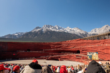 Lijiang, China, watch the Lijiang performance and climb the jade dragon mountain