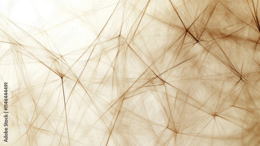 Aufkleber Abstract lines and shapes create a soft, textured background with a warm color palette.