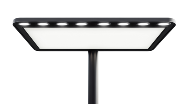 Modern Billboard with Blank Display