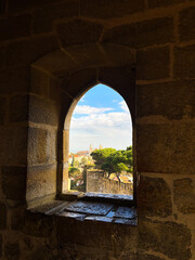 window in the castle