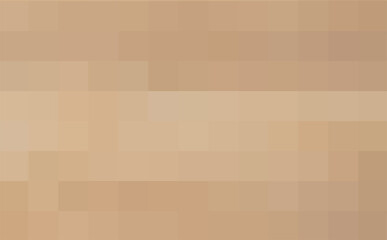 Gradient beige background from squares. Light tan texture for publication, poster, calendar, post, screensaver, wallpaper, postcard, banner, cover, website. Vector illustration