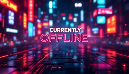 Professional Offline Screen design for Twitch Streaming Channels