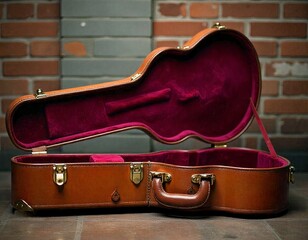 Obraz premium old violin case