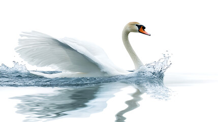 mute swan cygnus olor