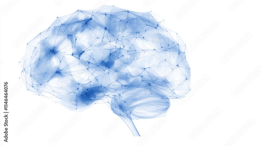 Poster abstract brain network visualization neural connections