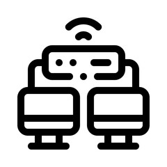 Network line icon