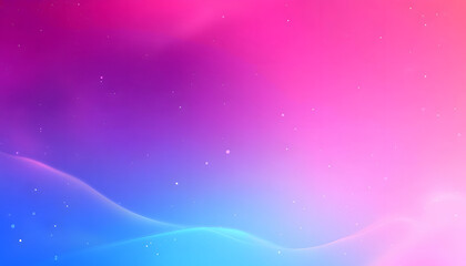 Fototapeta premium Abstract Pink Blue Gradient Background With Subtle Waves