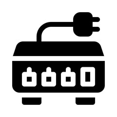 Obraz premium Switch glyph icon