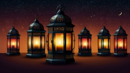 Fototapeta premium street lamp in the night