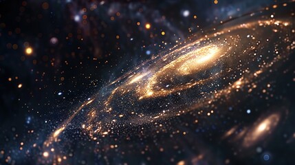 Obraz premium Galaxy 4k background