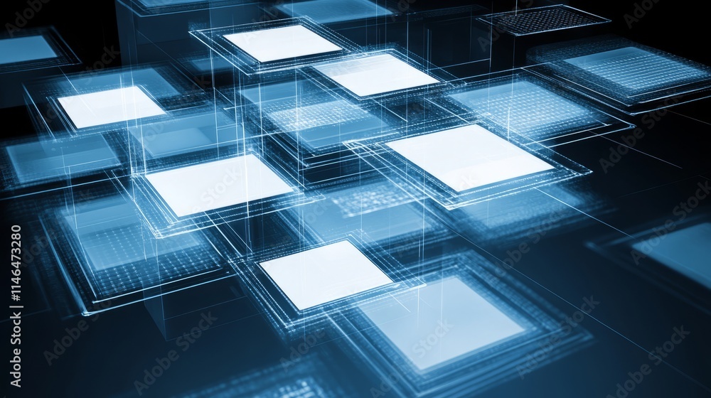 Poster abstract network of interconnected data cubes