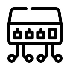 network line icon