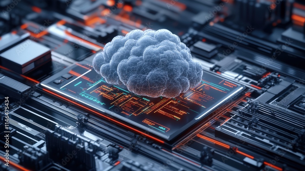 Aufkleber a secure health data cloud platform with compliance metrics displayed prominently