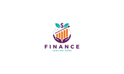 Professional Creative Finance Accounting Investment Logo Designs, Innovative Business Growth Services