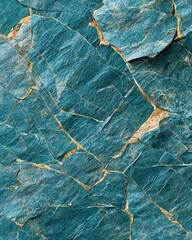Obraz premium Natural stone texture background close-up abstract blue detail