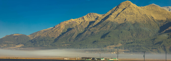 Mountains on the way to Machu Picchu