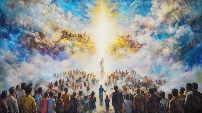 Jesus Christ and Twelve Apostles in Domus Galilaeae Sermon on the Mount