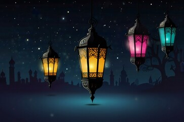 lantern on the wall