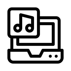 technology line icon