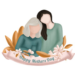 Mothers Day Moments to Cherish illustration