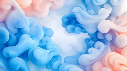 Dynamic colorful swirls abstract art digital artwork vibrant environment aerial perspective modern design