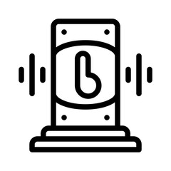speaker line icon