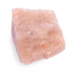 Beautiful mineral isolated on white. Natural gemstone