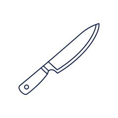 Kitchen Knife Line art